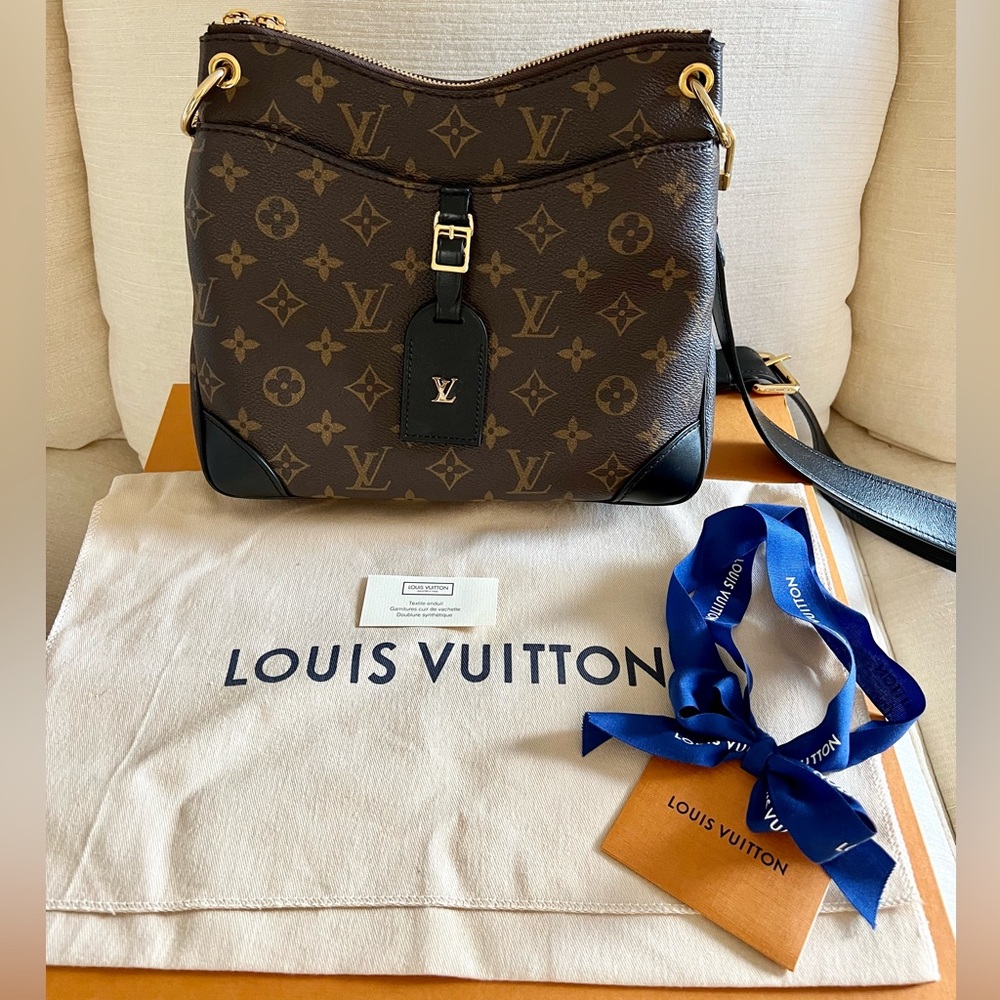 Authentic Louis Vuitton Odeon pm preloved monogram crossbody